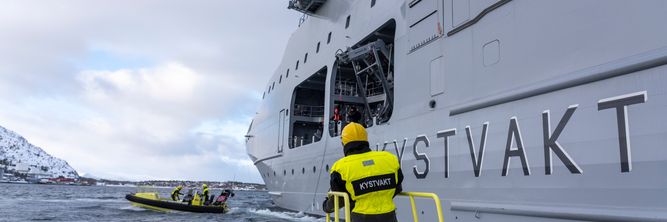 Illustrasjon av Nye kystvaktskip har tekniske utfordringer