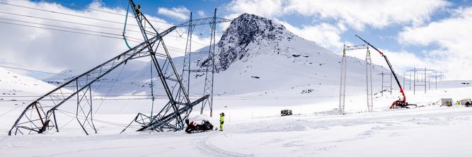 Illustrasjon av Hvis kraftnettet ikke tåler storm, hvordan skal det tåle sabotasje?