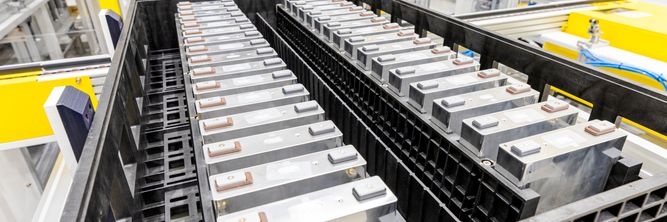 Illustrasjon av Hvor skal Europa få sine batterier fra?