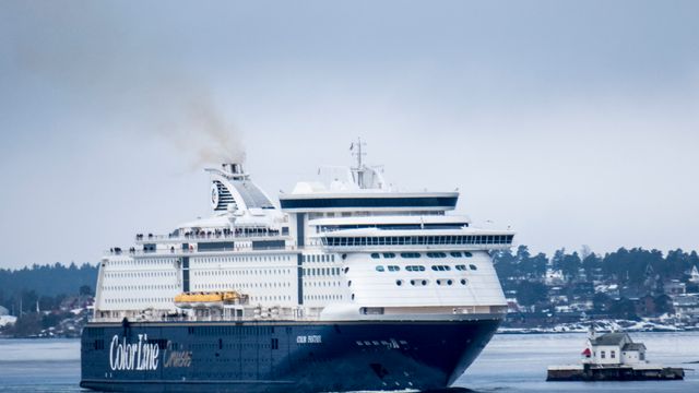 Color Lines Kiel-ferger i gang igjen etter nettverksfeil