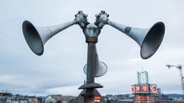 Flyalarm hørt flere steder på Østlandet tirsdag morgen