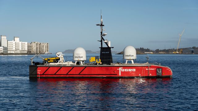 Kartverket skal kartlegge havbunnen i Nordsjøen