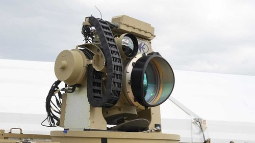 Illustrasjon av Israelsk luftvern utvides med kraftig laservåpen