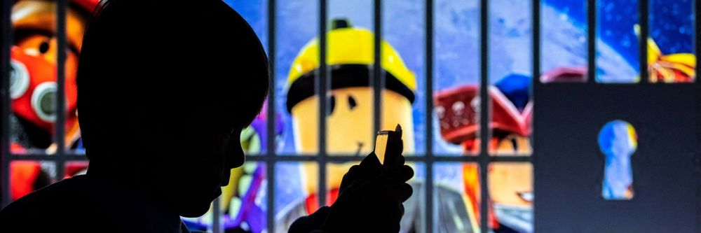 Illustrasjon av Én av ti gutter blir avhengige av gaming