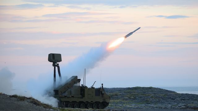 Forsvaret med vellykket testing av nytt luftvernsystem