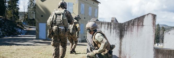 Illustrasjon av Her får ukrainske soldater hjelp til å bli mentalt robuste
