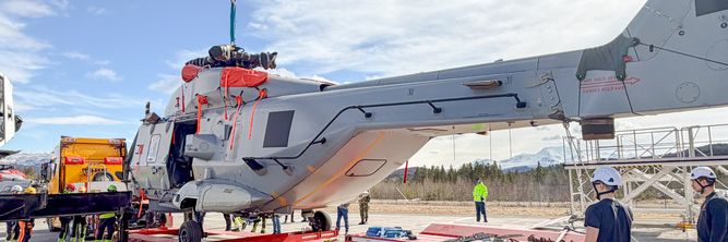 Illustrasjon av Leter etter kjøpere til norske NH90-helikoptre