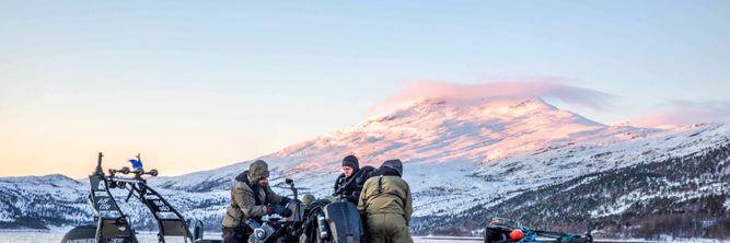 Illustrasjon av Her vil Forsvaret sprenge 140 kilo TNT