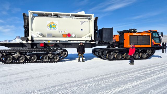 Norsk Polarinstitutt investerer 175 millioner i beltevogner