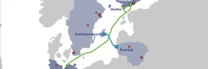 Kabelkuttene i Østersjøen påvirker datatrafikken lite