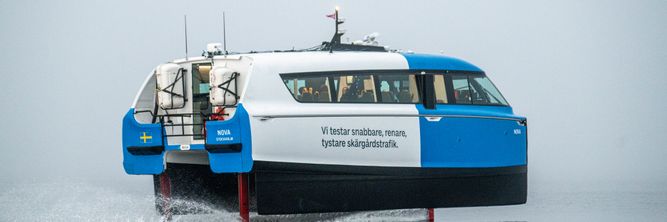 Illustrasjon av Boreal kjøper 20 elektriske hydrofoilferger