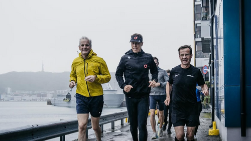 Illustrasjon av Statsministerens livvakter avslørte hemmelig informasjon på Strava