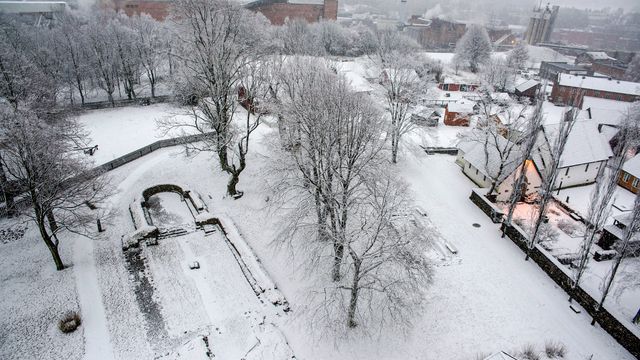 Ruiner får penger til tjærelim og kalkbrenning