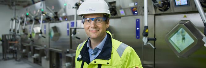 Illustrasjon av  Bruker thorium til strålebehandling