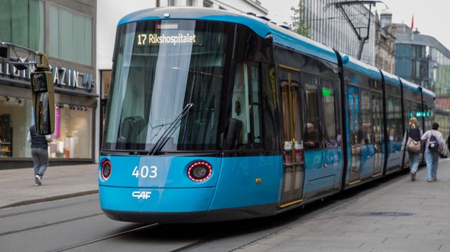 Færre trikkeavganger i Oslo fra i dag