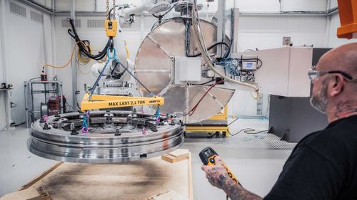 Illustrasjon av Vil 3D-printe store motordeler til F-35