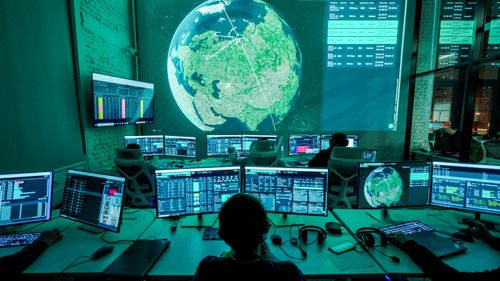 Illustrasjon av Russland skal etablere Starlink-lignende tjeneste