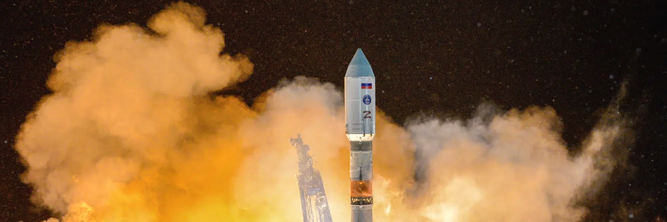 Illustrasjon av Russlands svar på Starlink: Derfor er Ukraina bekymret