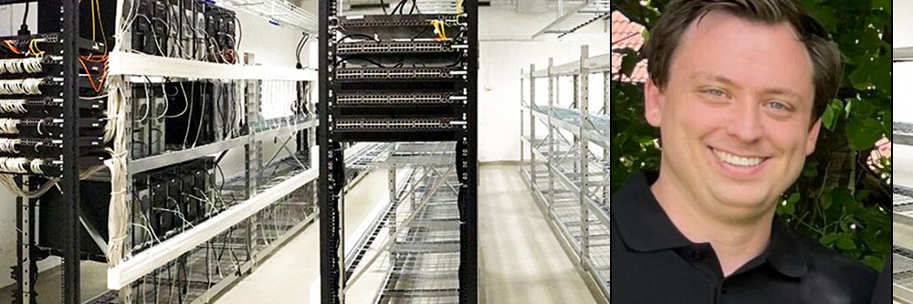 Illustrasjon av Kundeflukt felte datasenter