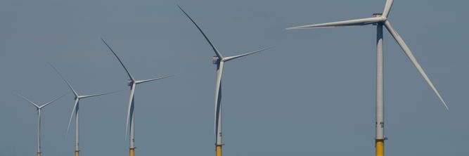 Illustrasjon av Equinors vindkraftprosjekt saksøker Trump-regjeringen