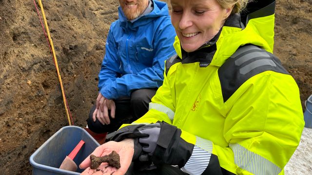 Riksantikvaren: Myklebustskipet kan ha vært Norges største vikingskip