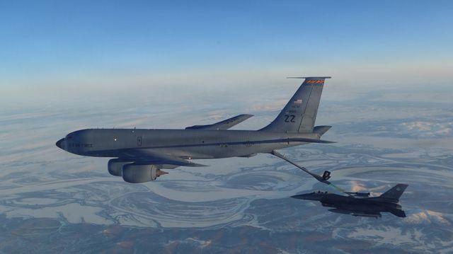 Skal ha kollidert med et annet tankfly