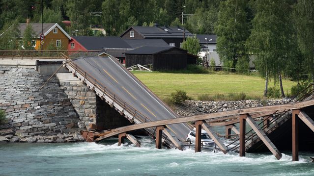 Full strid om bru-ansvar etter Tretten-kollapsen