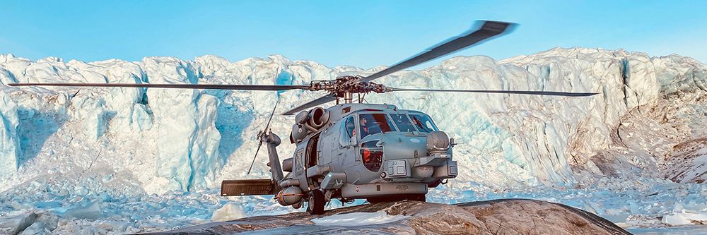 Illustrasjon av USA godkjenner salg av flere Seahawk-helikoptre til Danmark