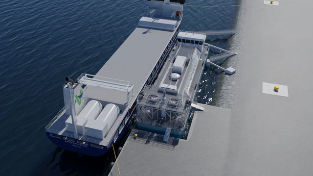 Ammoniakk-nabo frykter skipskollisjon og livsfarlig lekkasje: – Ekstremt usannsynlig