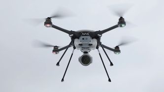 Illustrasjon av Kystvakten krasjet drone