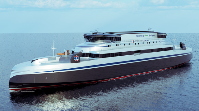 Myklebust skal bygge to hydrogenferger