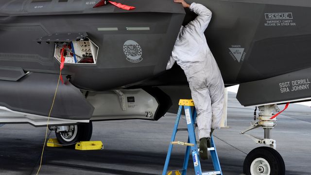 Kongsberg Gruppen sikret seg milliardkontrakt med det amerikanske flyvåpenet