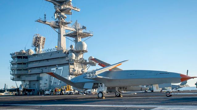 USA kjøper inn ubemannede tankfly til hangarskip