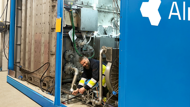 Nærmere ammoniakk-løsning for skip