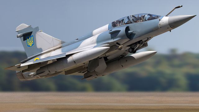 Franskdonert kampfly gikk tapt i Ukraina