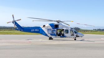 Illustrasjon av Nye Equinor-helikoptre stanses på grunn av støy