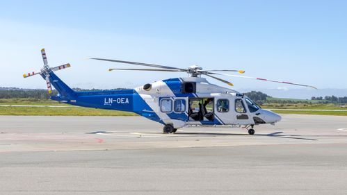 Illustrasjon av Nye Equinor-helikoptre stanses på grunn av støy