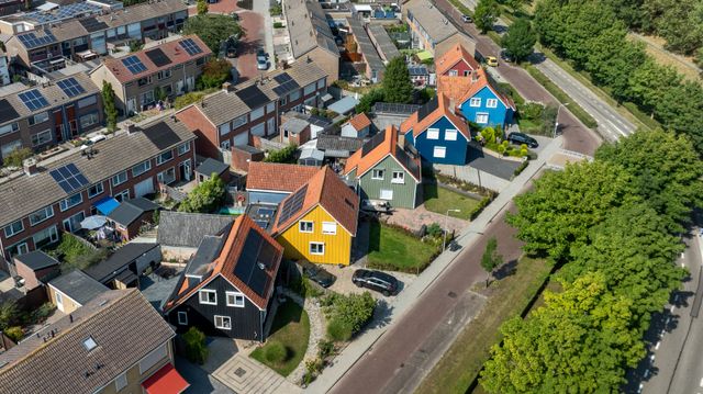 Norge sendte 326 ferdighus i gave til flomherjet Nederland