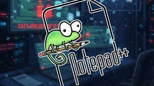 Illustrasjon av Notepad++ kapret av statssponsede hackere