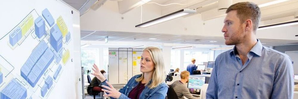 Illustrasjon av − Noe som har skjedd i markedet