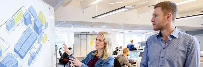 Illustrasjon av − Noe som har skjedd i markedet