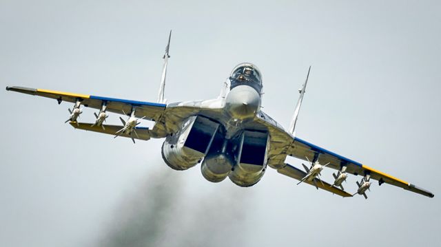 Ukraina vil modernisere gamle kampfly. Kan få svensk hjelp