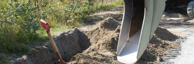 Illustrasjon av Vil ha færre graveskader på fiberkabler