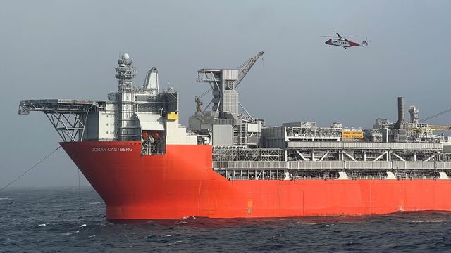 Nå er Johan Castberg-skipet på plass i Barentshavet