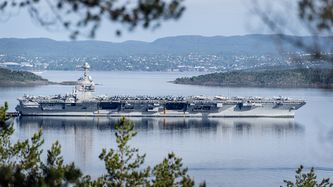 Illustrasjon av Hangarskip skal testes som kraftverk
