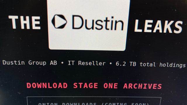 Mulig datalekkasje etter angrep mot Dustin