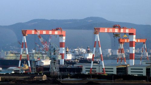 Illustrasjon av Nvidia skal utvikle roboter for japansk skipsbygging