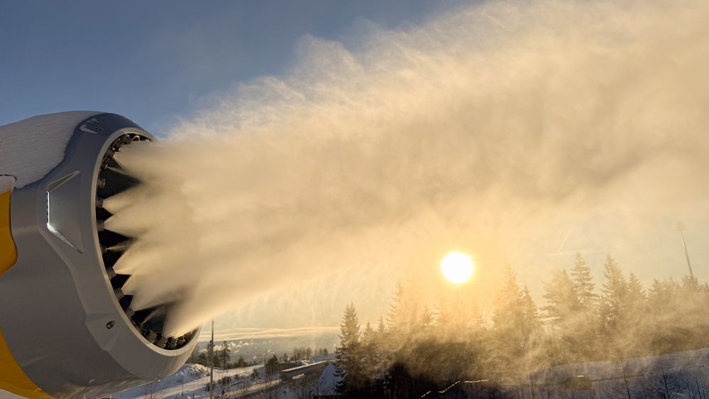 Illustrasjon av Kunsten å lage snø