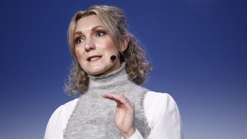 Illustrasjon av Nå snakker hun åpent om exit-strategier