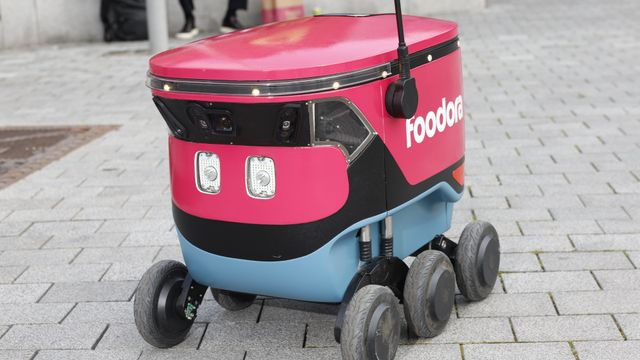 Foodora tester matlevering med robot – tror det blir vanlig innen et par år